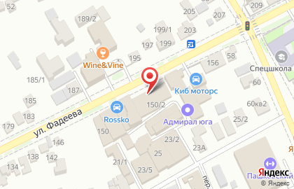 Оптово-розничная компания Круги Абразивные на улице Фадеева на карте
