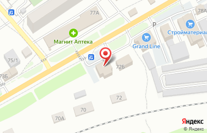 Компания Меридиан на Московской улице на карте