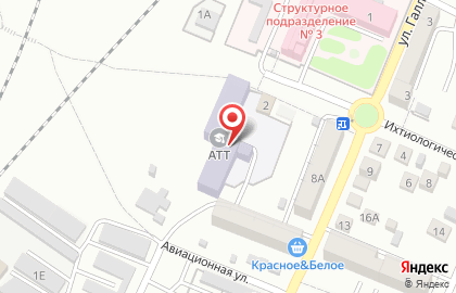 Астраханский технологический техникум на Артельной улице на карте