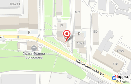 Супермаркет Магнит на Шелковичной улице на карте