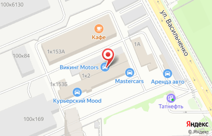 Сокол на улице Васильченко на карте