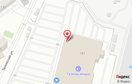 Гипермаркет Лента в Самаре на карте