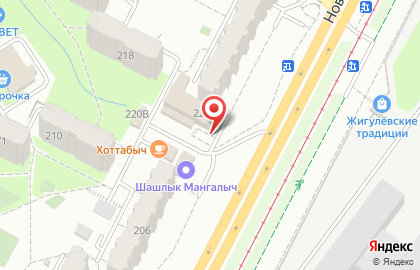 Маркет-бар Алполис в Промышленном районе на карте