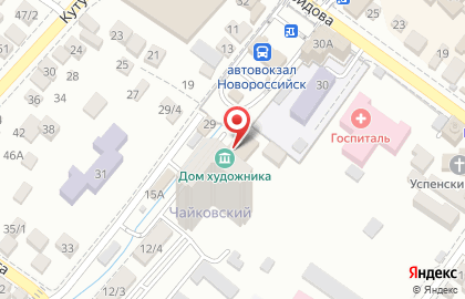 Художественная мастерская Дом художника на улице Чайковского на карте