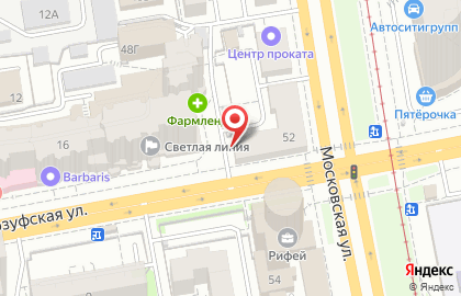 Салон красоты Орхидея на Московской улице на карте