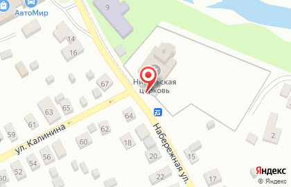 Свято-Никольский Собор на Набережной улице на карте
