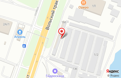 Пункт переоформления автомобилей в Ленинском районе на карте