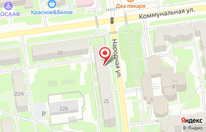 Консульство Латвийской республики на карте