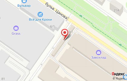 Частное охранное предприятие Соболь в Твери на карте