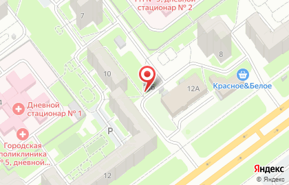 Цветочная лавка Фламинго на карте