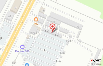Магазин автозапчастей в Уфе на карте