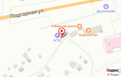 Авангард в Пензе на карте