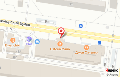 Итальянский ресторан Osteria Mario на карте