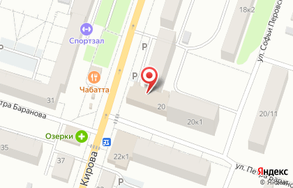 Жэу # 1 на проспекте Кирова на карте