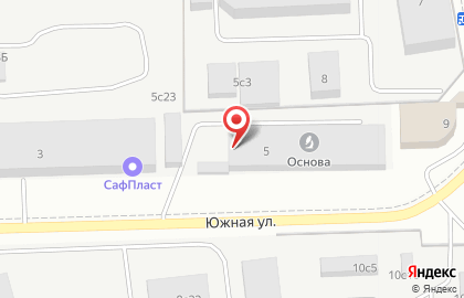 Московское областное региональное отделение Опора России на Южной улице на карте