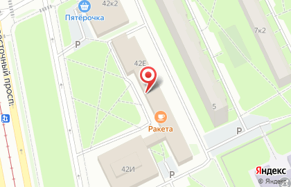 Муниципальное образование округ №54 на Дальневосточном проспекте на карте