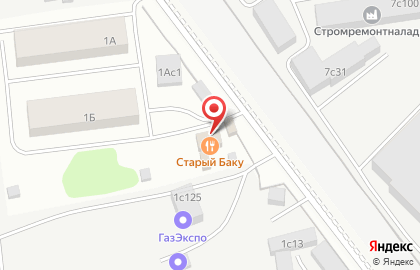 Ресторан Старый Баку на карте
