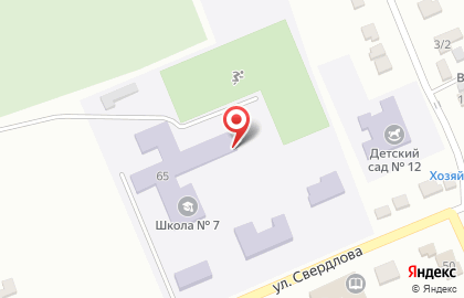 Средняя общеобразовательная школа №7, с. Старомарьевка на карте