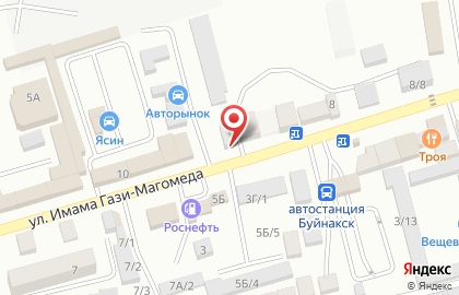 Гастроном в Махачкале на карте