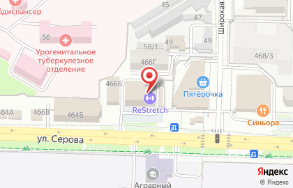 Салон сотовой связи Mobile Union на улице Серова на карте