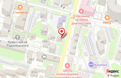 Военный комиссариат Ленинского и Фрунзенского районов г. Владивостока в Ленинском районе на карте