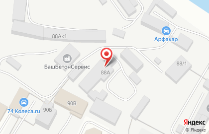 Транспортная компания Скиф-Карго в Октябрьском районе на карте