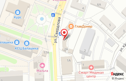 Терминал МТС-Банк на улице Свердлова на карте