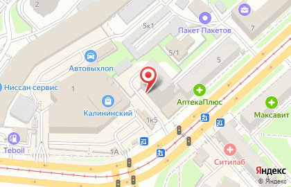 Оптический салон Айрис Оптика на улице Богдана Хмельницкого на карте