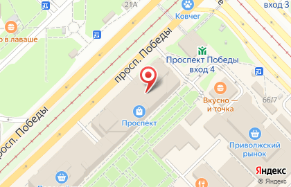 ООО УК Мегатэкс на проспекте Победы на карте