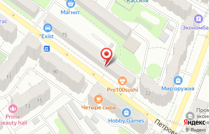 Сервисная компания Инфо-Сервис на Петровской улице на карте