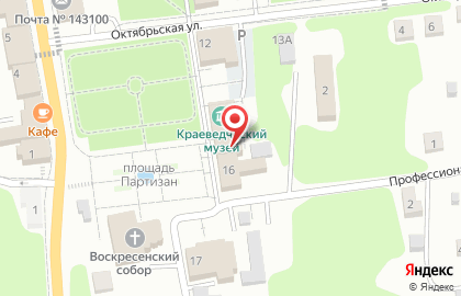 Газета Красное знамя на карте