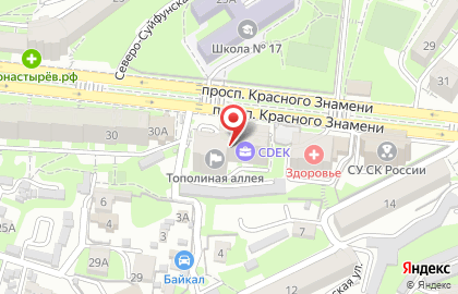 Центр экспертизы и оценки на проспекте Красного Знамени на карте