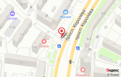 Пекарня Тандыр на проспекте Королёва на карте