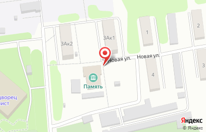 Столовая на Новой, 3а к3 на карте