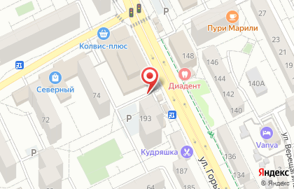 Майбах Хлеб на улице Горького на карте