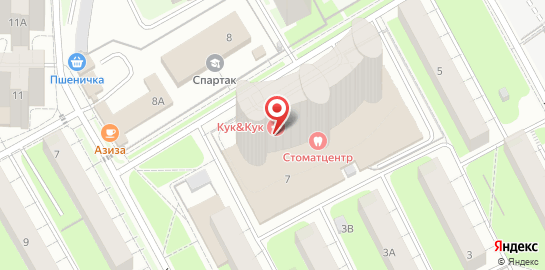 Центр силовой кинезипрофилактики Кук & Кук на карте