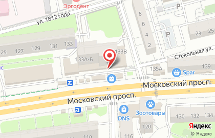 Офис продаж Билайн на Московском проспекте на карте