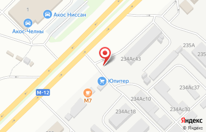 Шиномонтажная мастерская на Казанском проспекте на карте