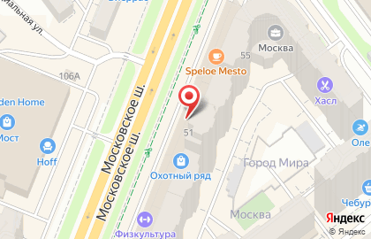 Репетиторский центр МоментУМ в Октябрьском районе на карте