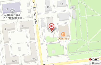 Компания Инек в Обнинске на карте