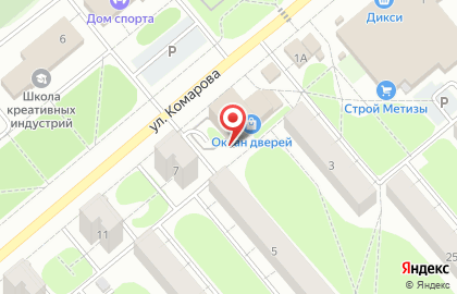 Веломагазин red Bike на карте