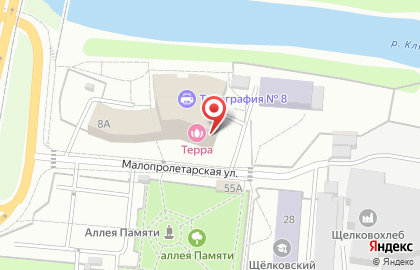 Ателье в Москве на карте