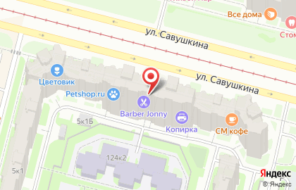 Туристическое агентство TUI на метро Беговая на карте