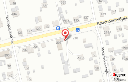 Транспортная фирма на Краснооктябрьской улице на карте