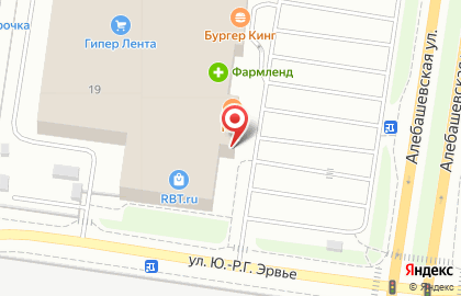 Салон-магазин Русская ювелирная сеть в Тюмени на карте
