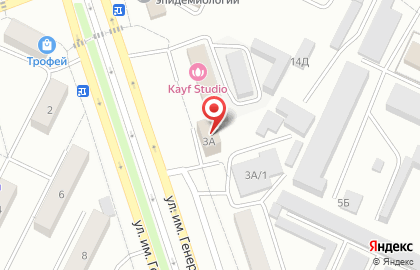 Центр лабораторного анализа и технических измерений по Волгоградской области в Волгограде на карте