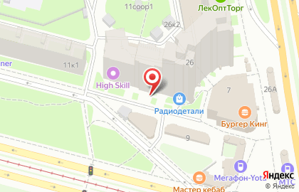 Магазин косметики и лаков для ногтей Krasotkapro.ru на Коломяжском проспекте на карте