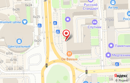 TEZ TOUR на площади Победы в Липецке на карте