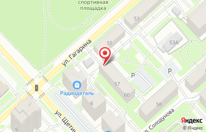 Магазин Пищеторг в Вологде на карте