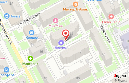 Микрофинансовая компания Nacta-Credit в Нижнем Новгороде на карте